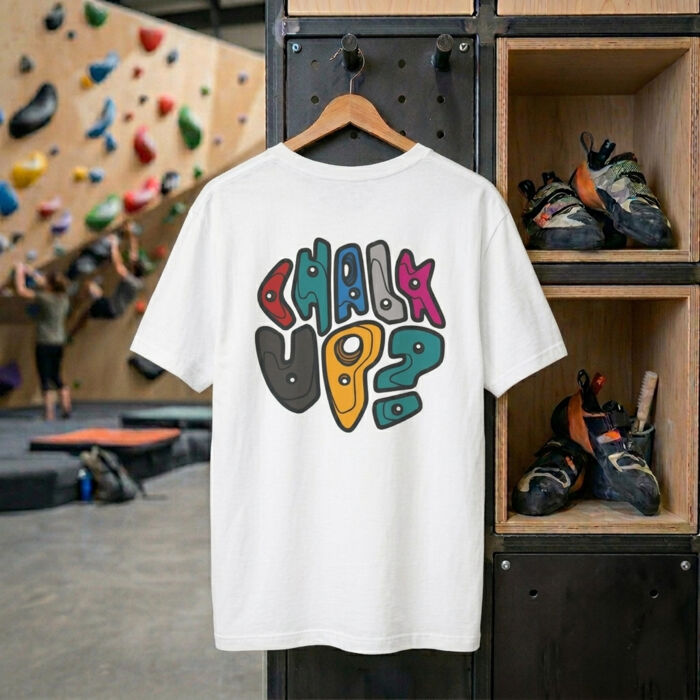 Chalk Up? Climbing Tee Thumbnail